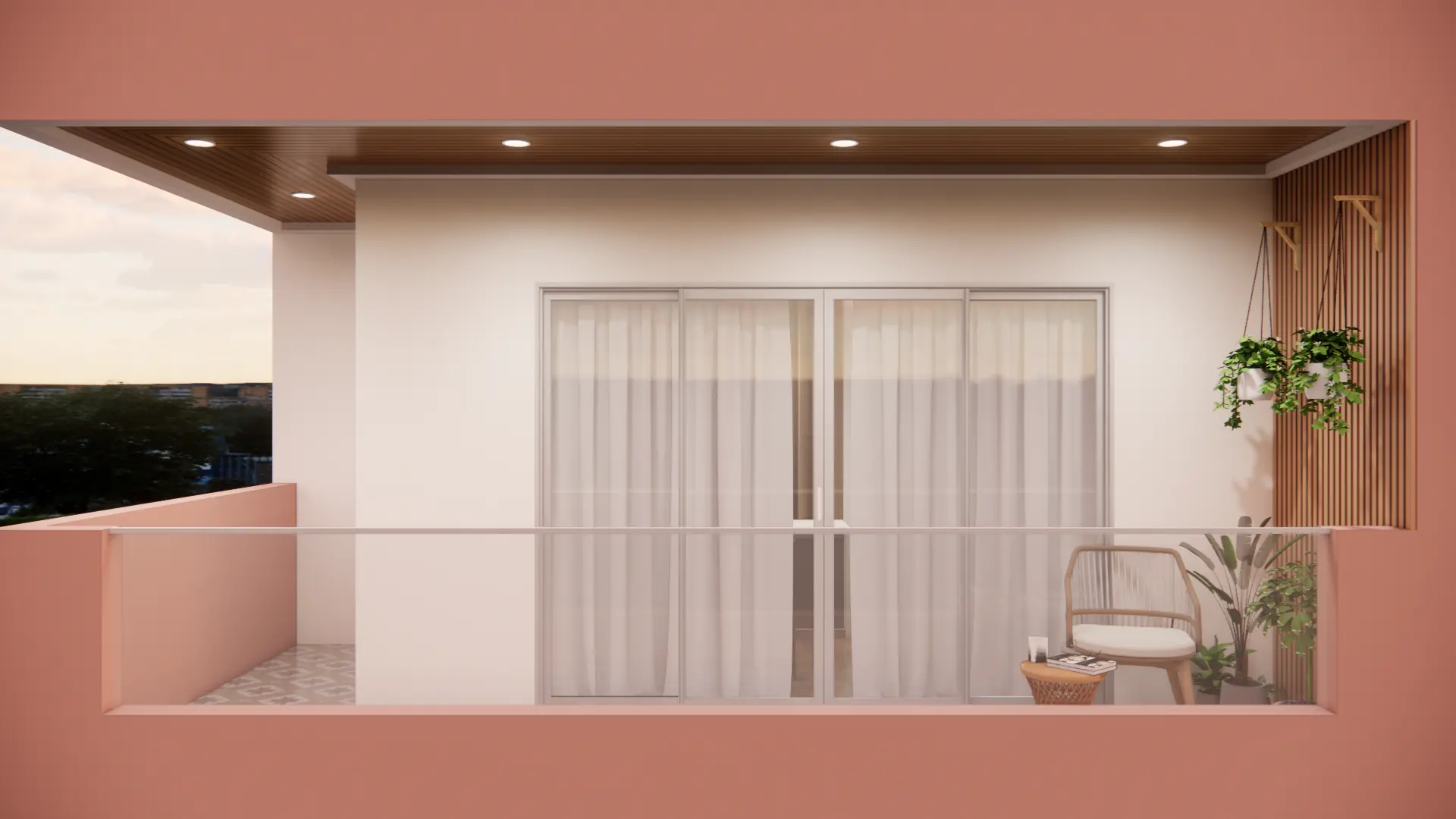Balcony — River View