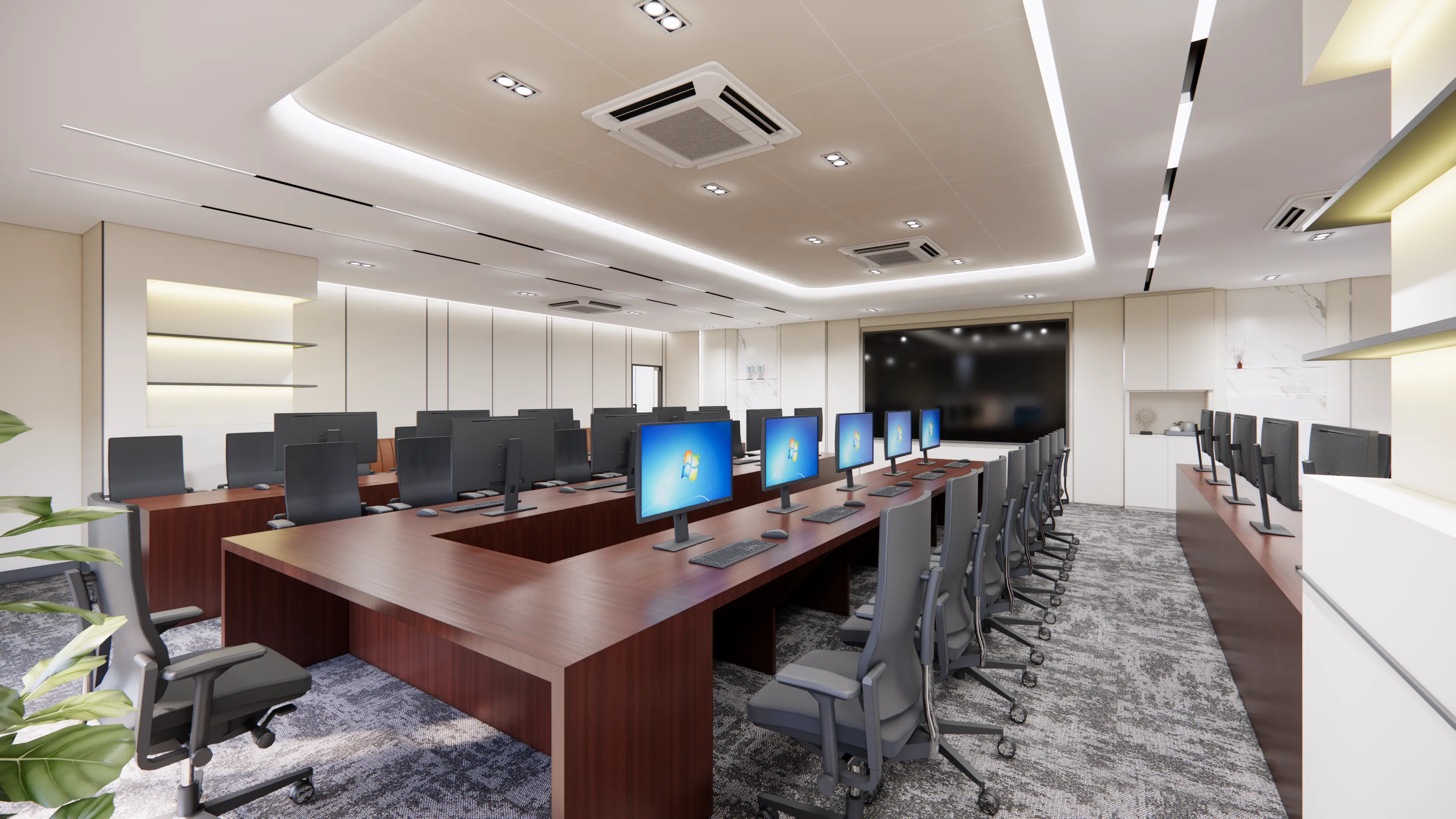 Board Room — 60-Seat Theatre Hall