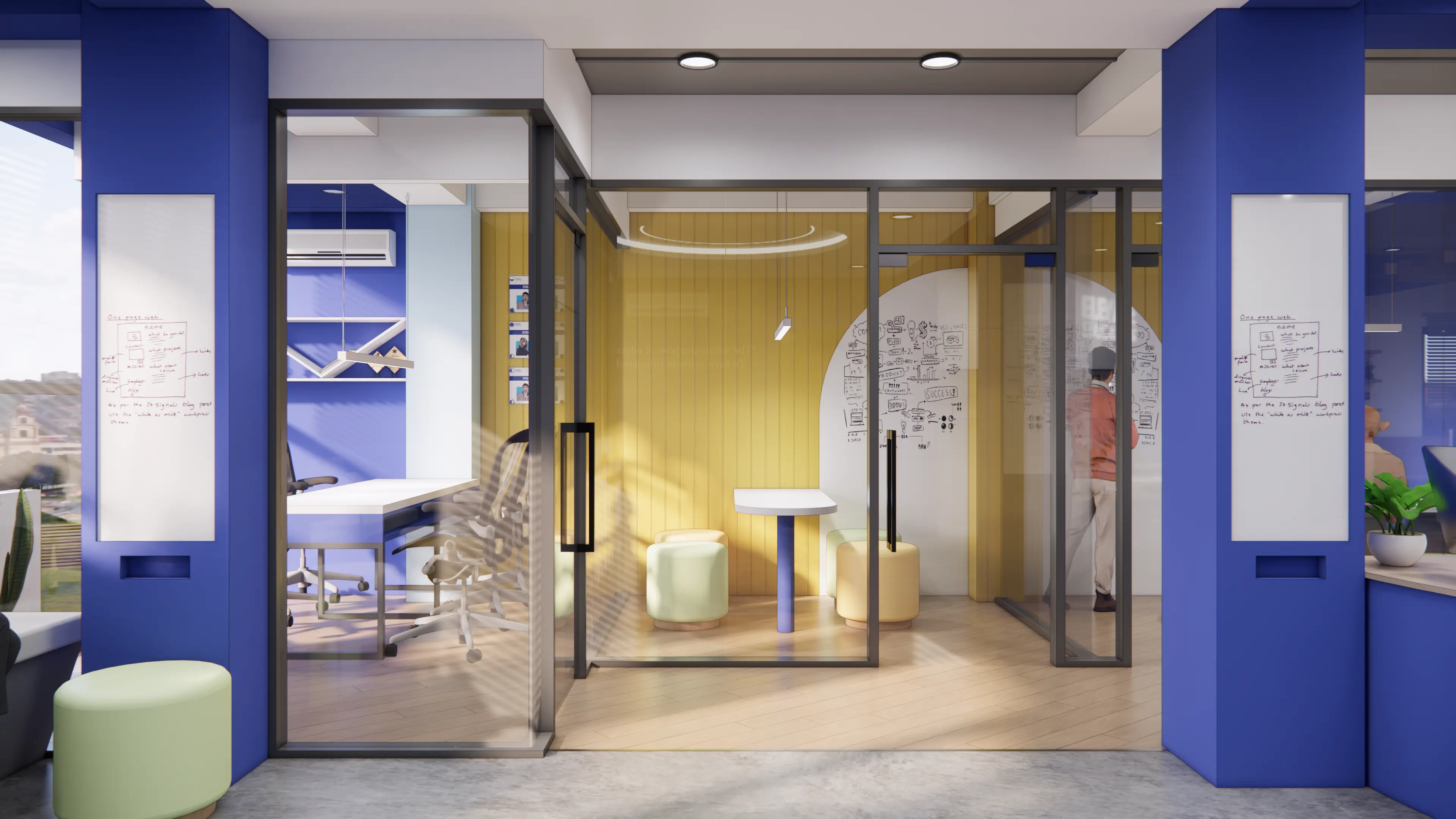 Consultation Room — Blue Accent