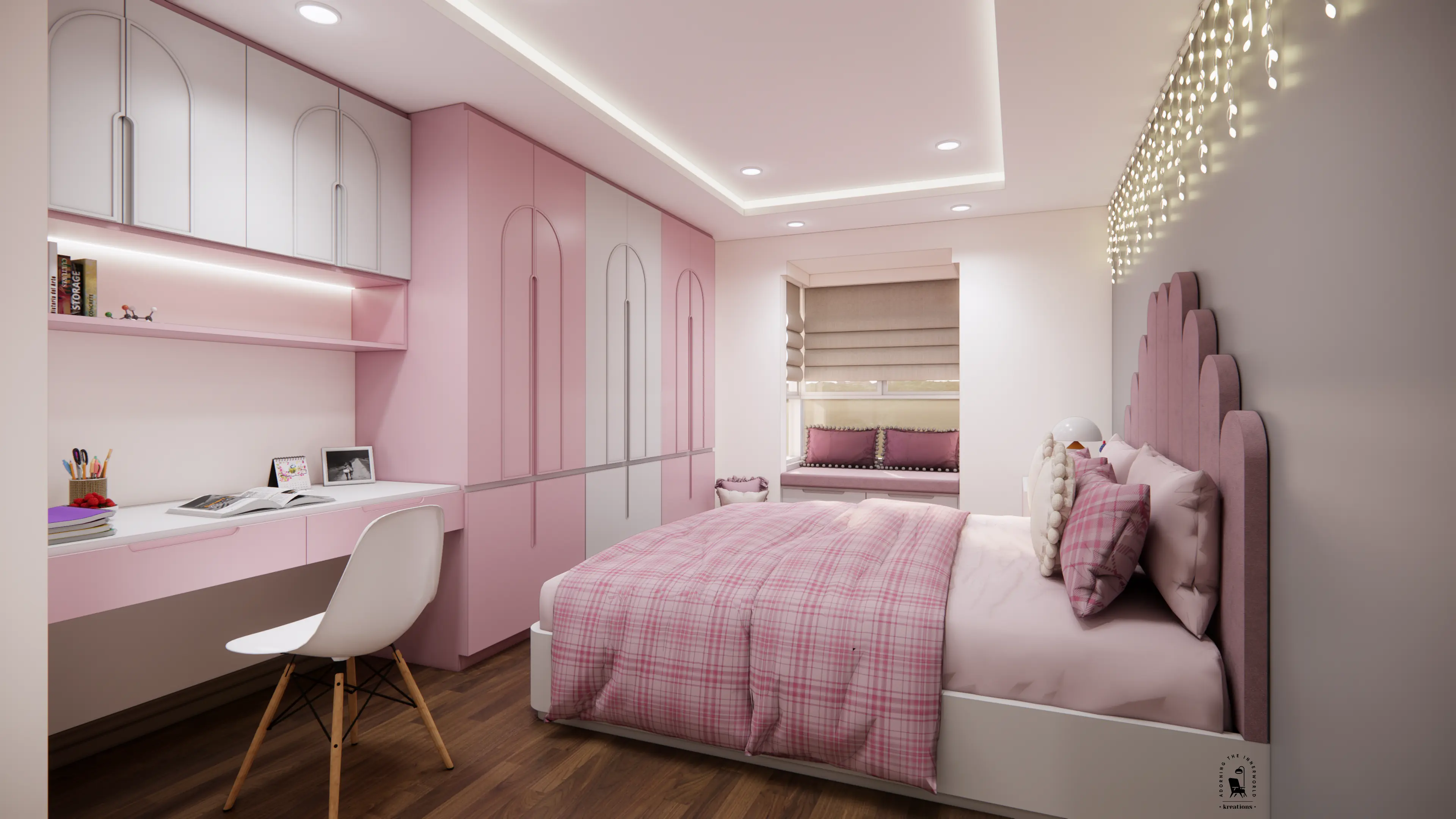 Daughter Bedroom — Pink & Playful