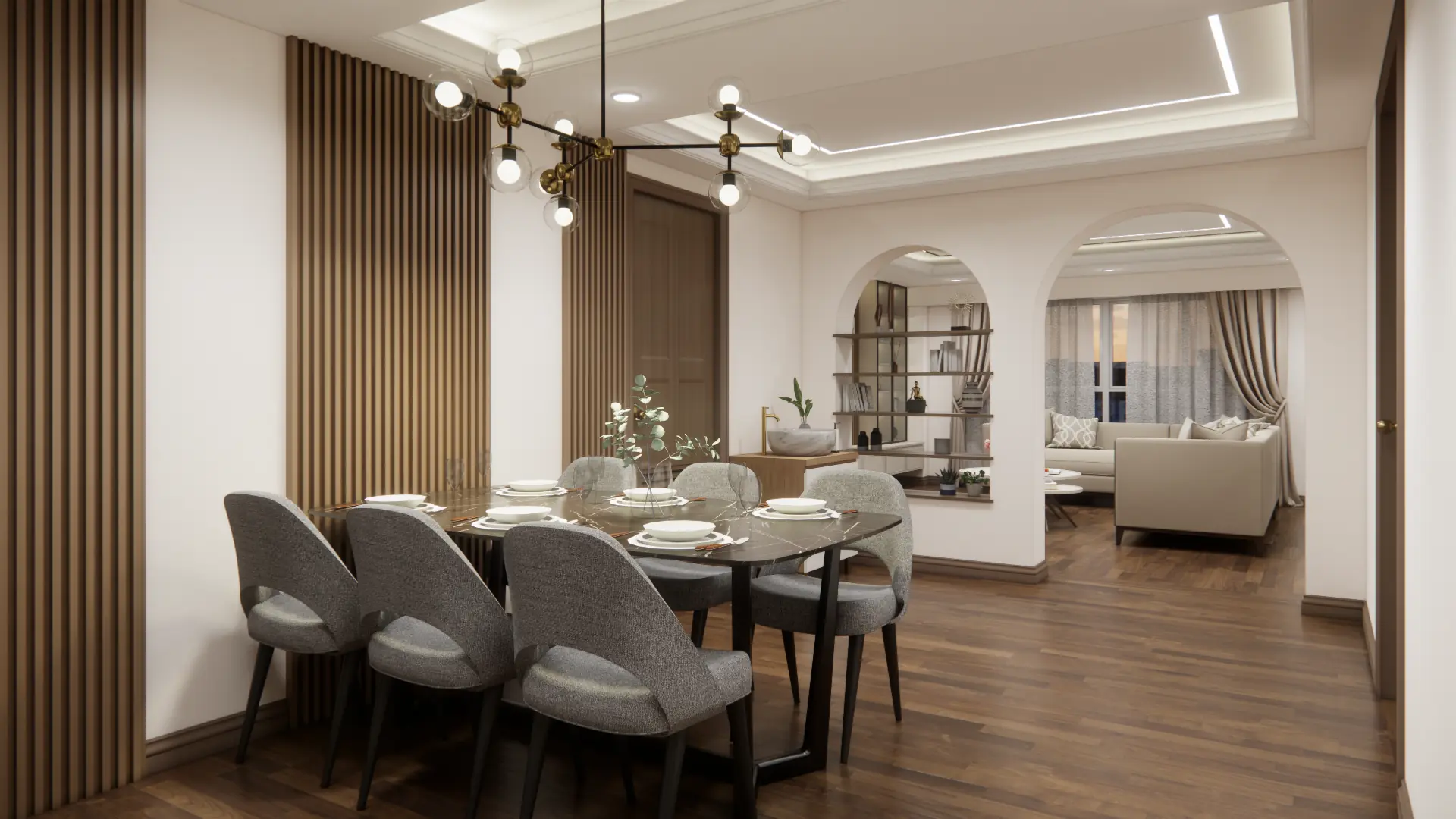 Dining — Side View
