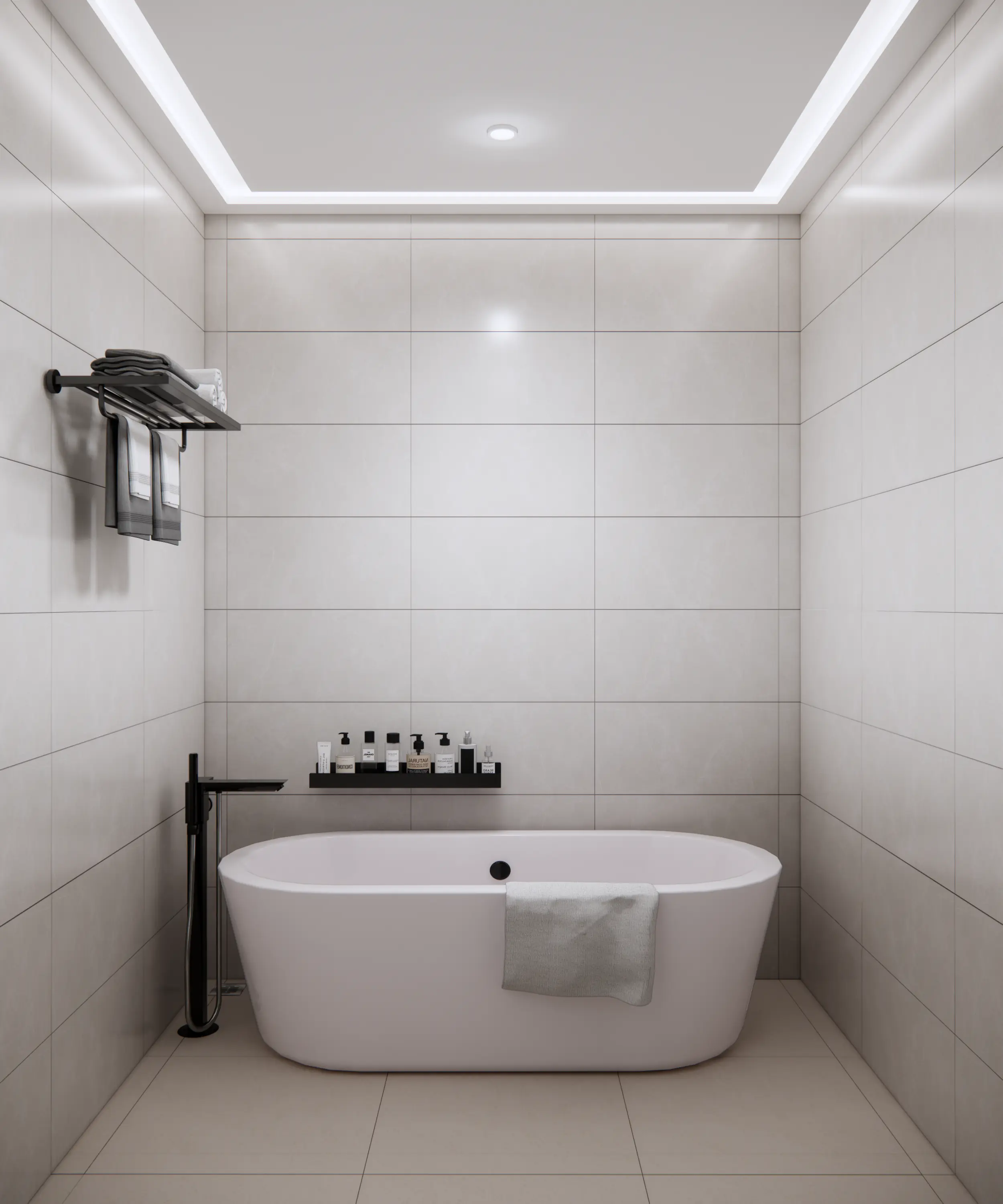 Master Bathroom — Freestanding Tub