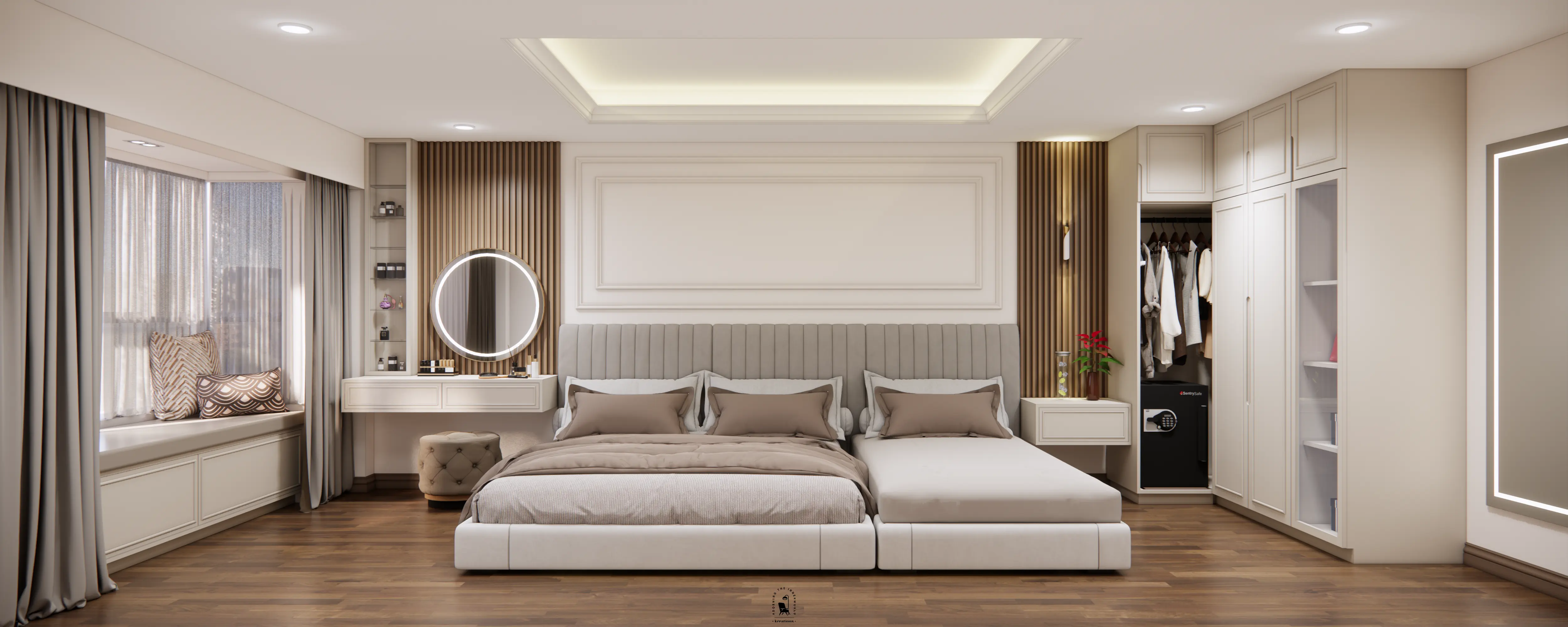Master Bedroom — Wardrobe View