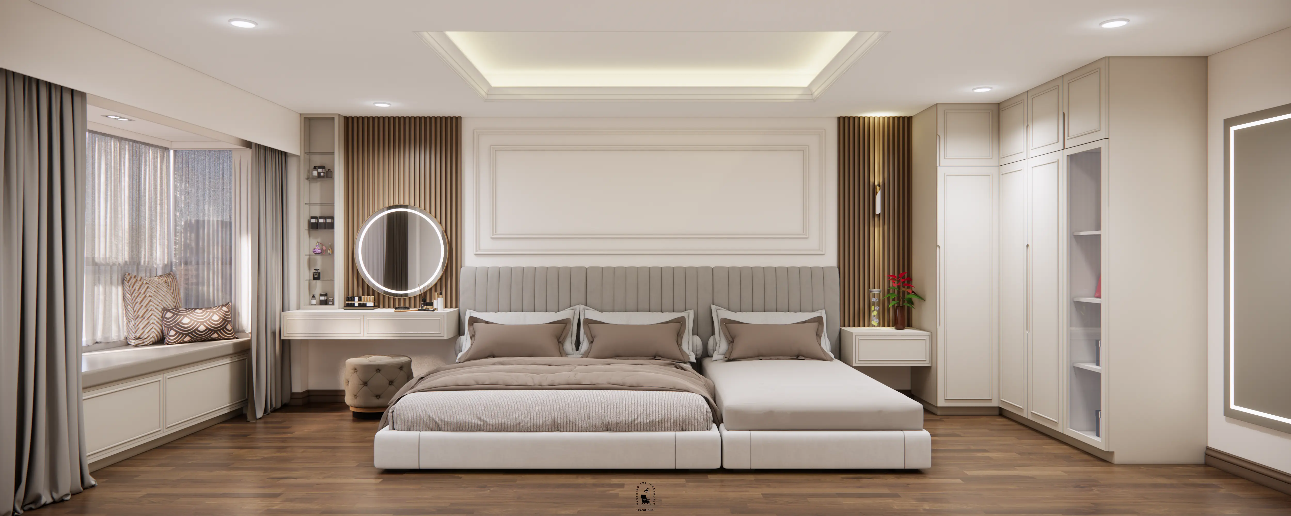 Master Bedroom — Dressing Area
