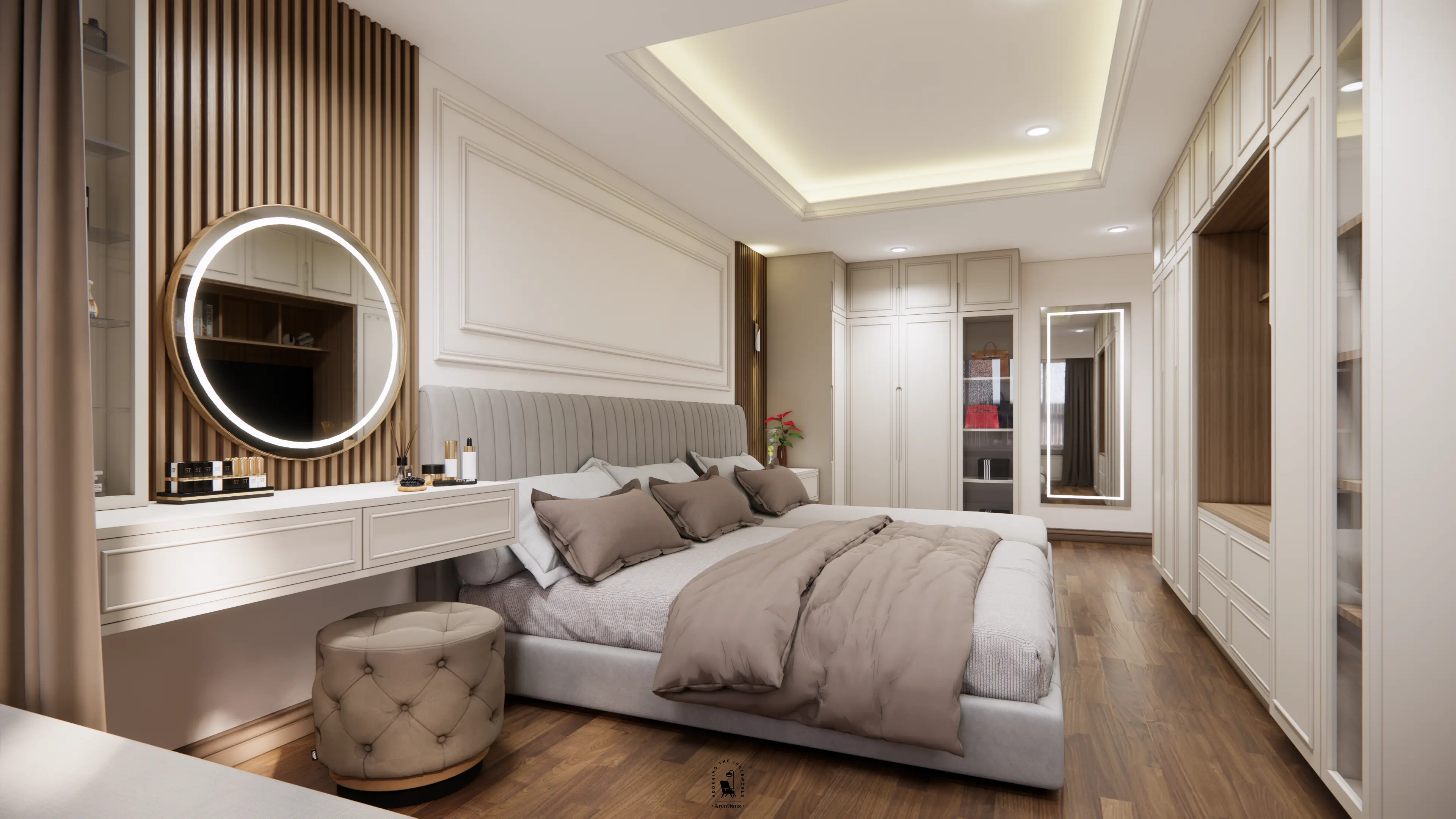 Master Bedroom — Window Seat