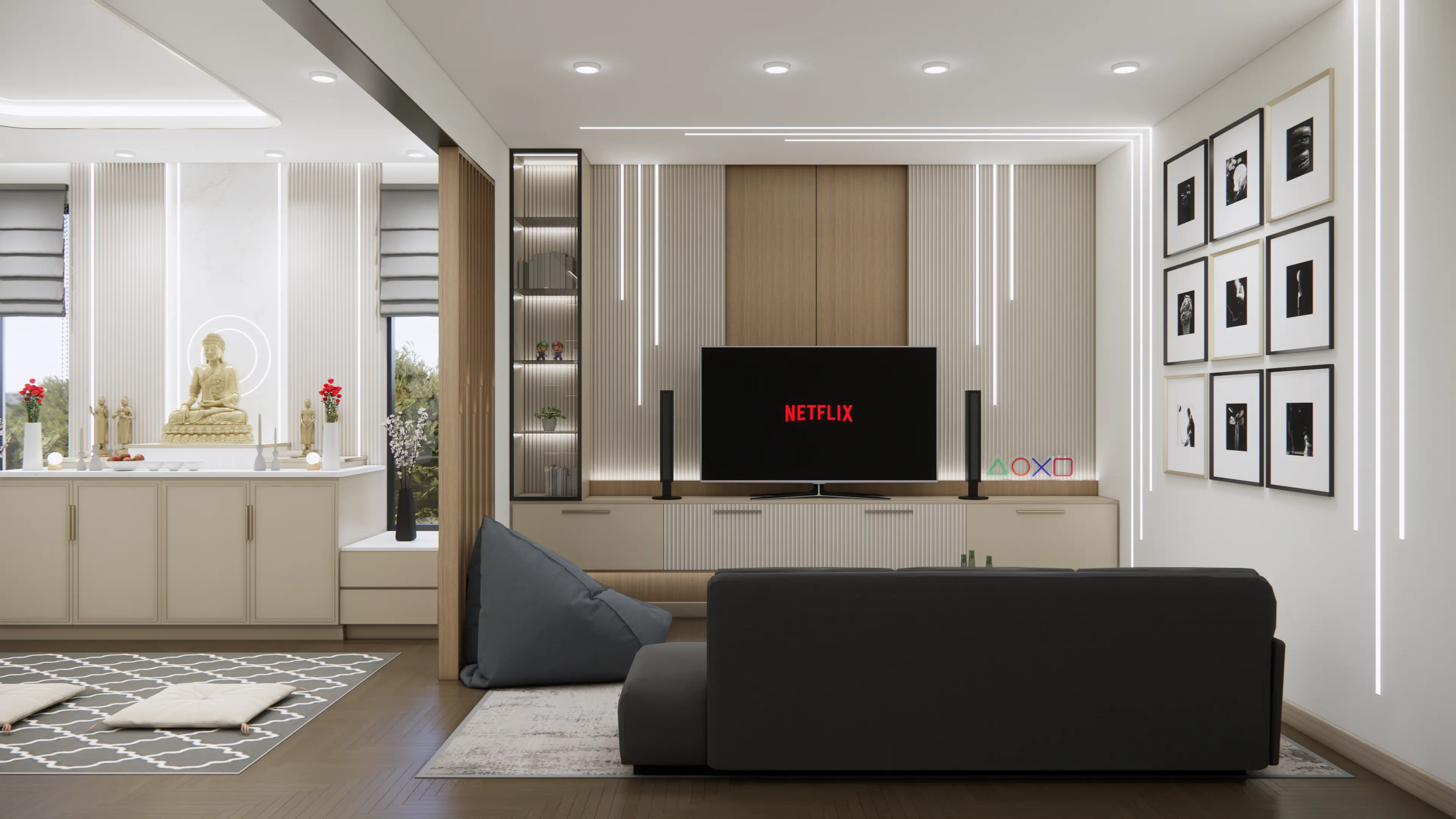 Family Lounge — Close View