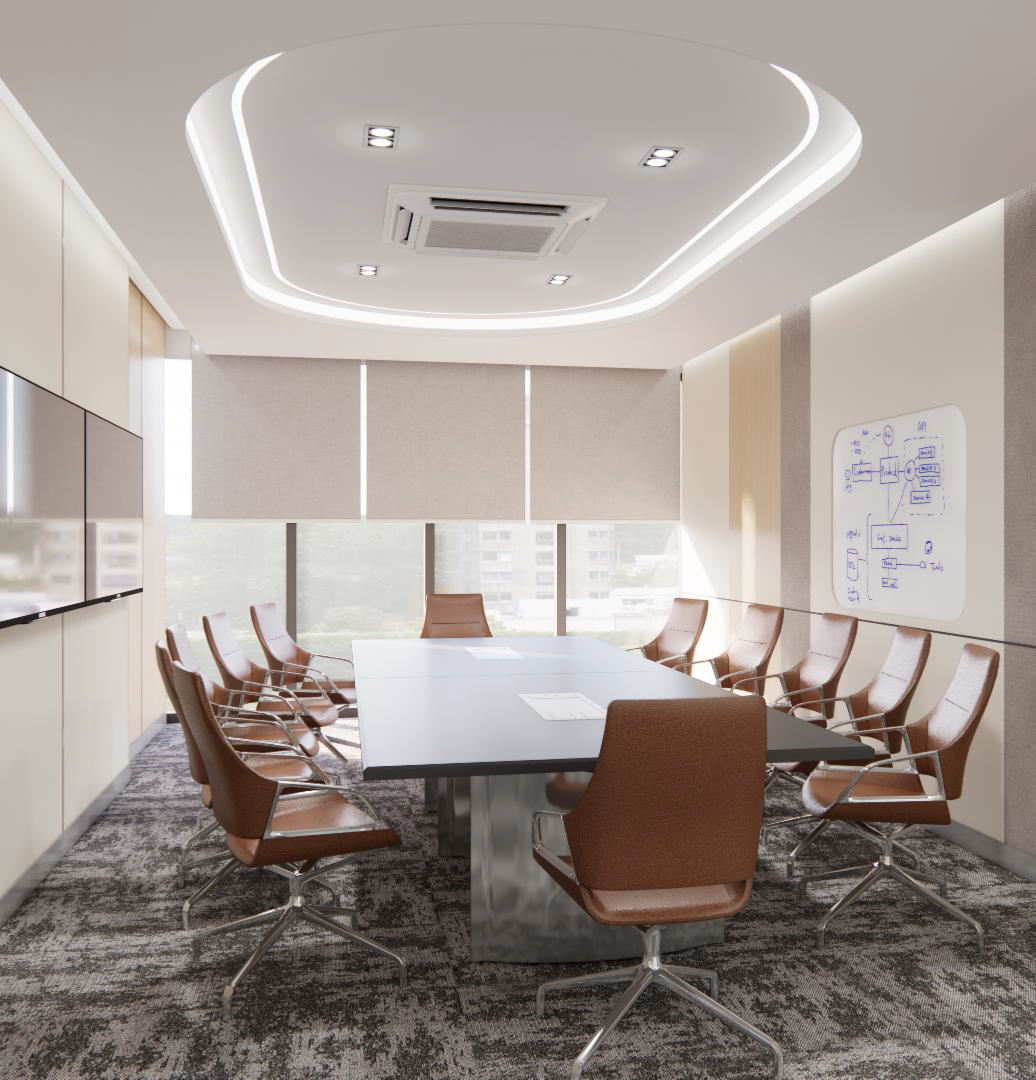 Meeting Room 3D Render