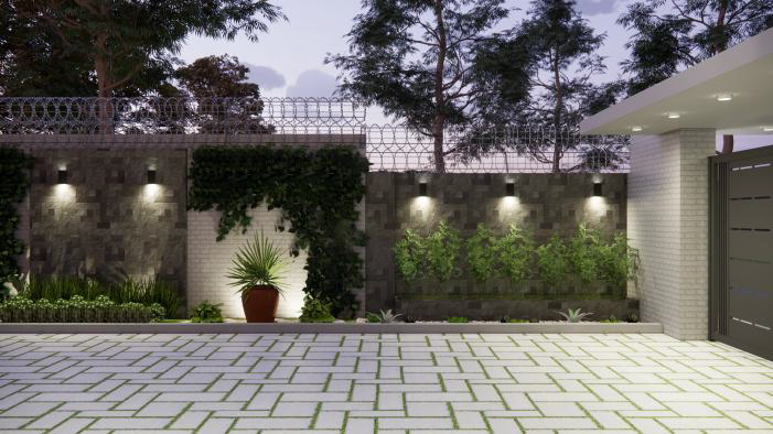 Landscape Garden Night