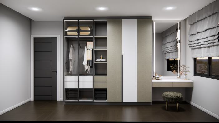 Wardrobe & Dressing Table