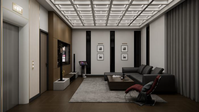 Whiskey Lounge — Warm Lighting