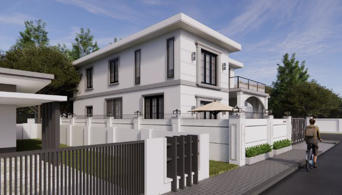 Front Elevation — Day