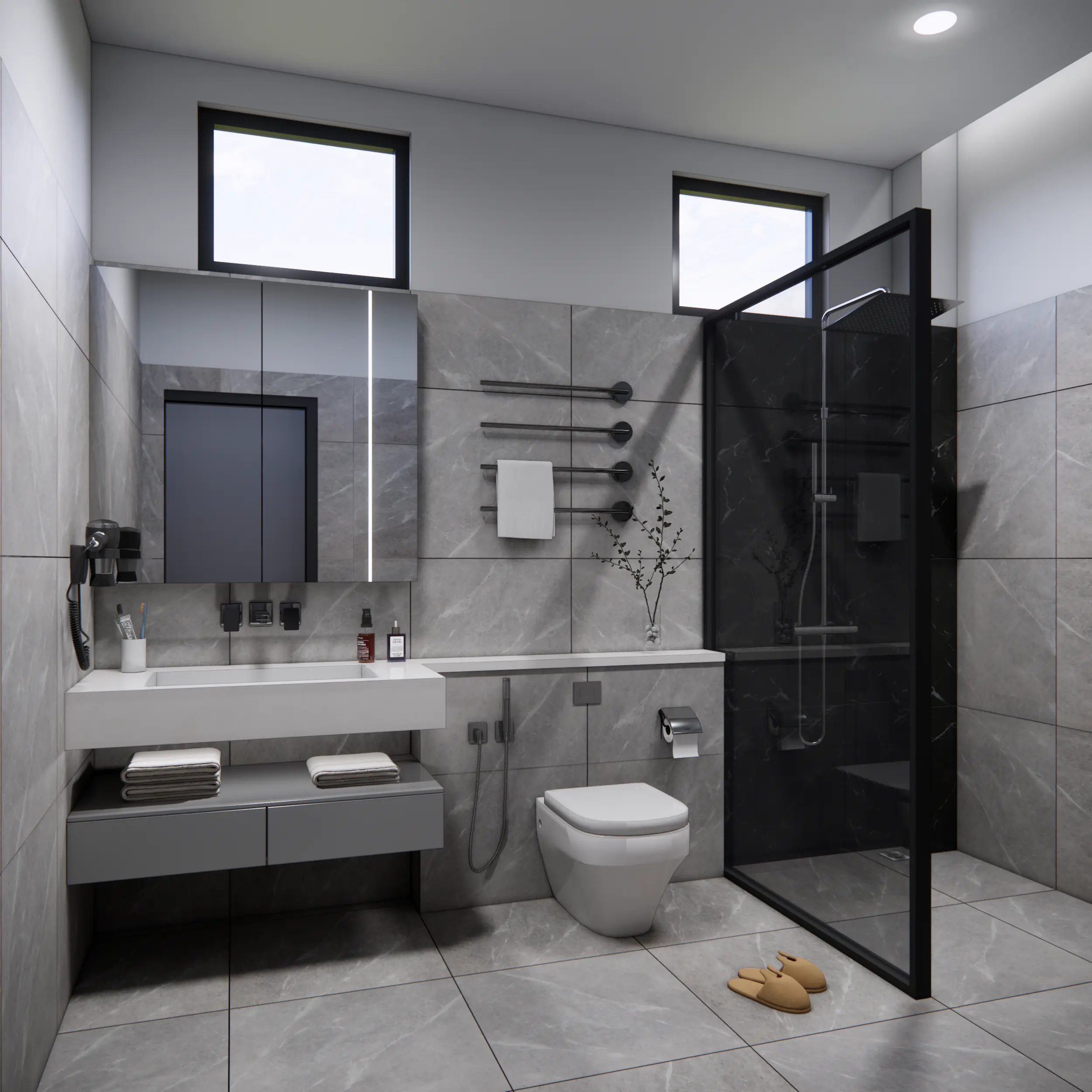 Master Bathroom — View 3
