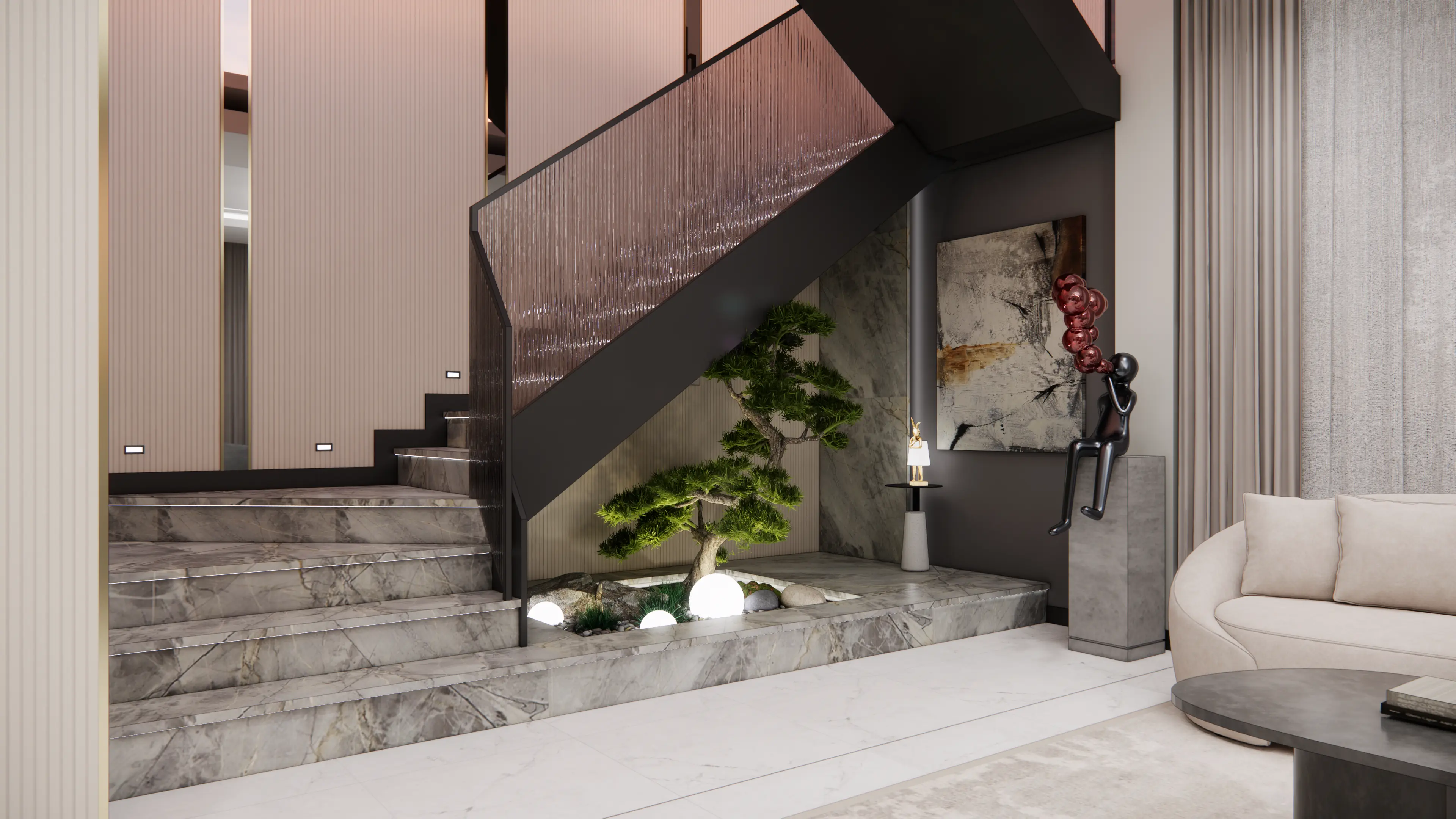 Entrance — Staircase & Foyer